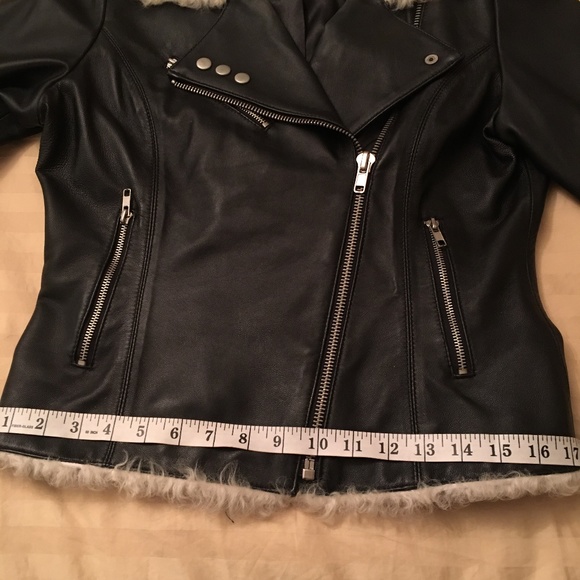 Host Pick! Wilsons Pelle Studio Leather Biker Jacket - Picture 14 of 14